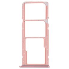 Per Samsung Galaxy A04 Core SM-A042F Vassoio scheda SIM originale + Vassoio scheda SIM + Vassoio scheda Micro SD (oro rosa)