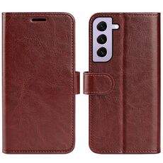 Custodia in pelle per Samsung Galaxy S23 5G R64 Texture (marrone)