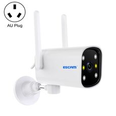 ESCAM PT301 3MP 1296P HD Telecamera IP PTZ wireless per interni IR Visione notturna AI Rilevazione umanoide Monitor CCTV di sicurezza domestica, Tipo di spina: Spina AU (bianca)