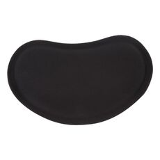 Supporto per mouse con protezione da polso in memory foam (nero)