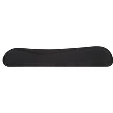 Supporto per tastiera con protezione da polso in memory foam (nero)