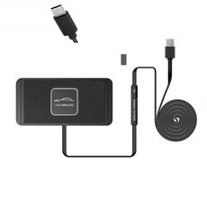 Caricabatterie wireless per tappetino antiscivolo per auto con interfaccia TYPEC C1 da 15 W (1 m)