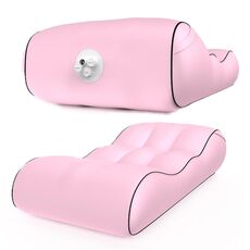 Sedile pieghevole per divano gonfiabile automatico one-touch portatile da esterno 1832B (rosa)