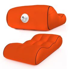 Sedile pieghevole per divano gonfiabile automatico one-touch portatile da esterno 1832B (arancione)