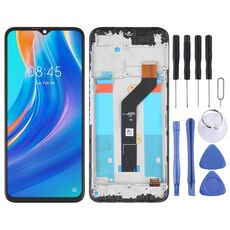 Schermo LCD OEM per assemblaggio completo di digitalizzatore Tecno Spark 7 con cornice