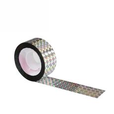 2 rotoli 4,8 x 50 m Nastro repellente per uccelli a doppia faccia Nastro anti-uccelli Lampeggiante Repellente per uccelli riflettente (Laser Frid)