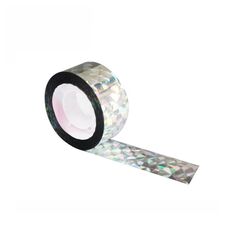 4,8 x 110 m Nastro repellente per uccelli a doppia faccia Nastro anti-uccelli Lampeggiante Repellente per uccelli riflettente (Laser floreale)