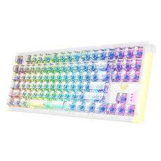 Tastiera wireless Bluetooth AULA F2183 RGB (bianca)