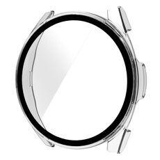 Per Xiaomi Watch S2 42mm PC + 9H Custodia protettiva integrata in vetro temperato (trasparente)