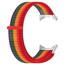 Per Google Pixel Watch Cinturino per orologio in nylon con testa in metallo (colorato)
