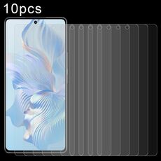 Per Honor 80 Pro Flat 10 PCS 0.26mm 9H 2.5D Pellicola in vetro temperato