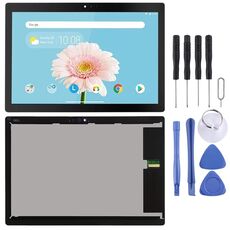 Schermo LCD per Lenovo Smart Tab M10 FHD REL TB-X605 TB-X605LC TB-X605FC con digitalizzatore assemblaggio completo (nero)
