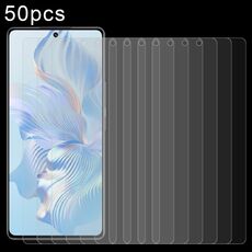 Per Honor 80 Pro Flat 50 PZ 0.26mm 9H 2.5D Pellicola in vetro temperato