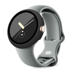 Per Google Pixel Watch Custodia protettiva per orologio integrata con cornice per PC smerigliata (nero)