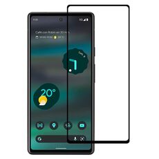 Per Google Pixel 6a Full Glue Full Cover Pellicola proteggi schermo in vetro temperato