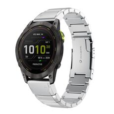 Per Garmin Enduro 2 26mm cinturino in acciaio inossidabile con guscio di tartaruga (nastro)