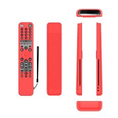 Custodia protettiva in silicone anticaduta per telecomando Y46 per Sony RMF-TX600C/P/U/E 500U/E (rosso)
