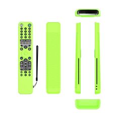 Custodia protettiva in silicone anticaduta per telecomando Y46 per Sony RMF-TX600C/P/U/E 500U/E (verde luminoso)