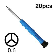 20pcs mini cacciavite antiscivolo strumenti di manutenzione per lo smontaggio del telefono cellulare, serie: 0,6 anni