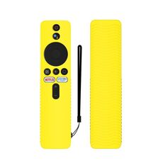Per Xiaomi 4K TV Stick Y48 Telecomando Custodia protettiva in silicone anti-caduta (giallo)