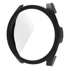 Per Xiaomi Watch S2 46mm PC + 9H Custodia protettiva integrata in vetro temperato (nero)