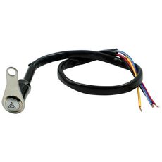 KG-057 Manubrio moto LED Pulsante in metallo autobloccante Dual Flash Switch con anello luminoso
