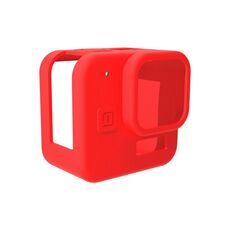 Per Gopro Hero11 Mini custodia protettiva in silicone nero Accessori per fotocamere sportive (rosso)