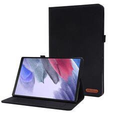 Per Huawei MatePad SE Custodia per tablet in pelle tessuto con funzione sveglia / sleep (nero)