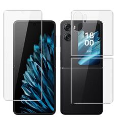 Per OPPO Find N2 Flip 5G 1 Imposta la pellicola idrogel a schermo intero curvo imak (schermo + retro)