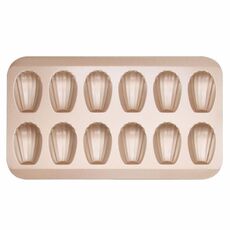BM1067 Stampo per torta antiaderente a forma di conchiglia Stampo per teglia per biscotti da cucina, specificazione: oro