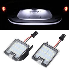 2 pezzi per Ford Focus 2015- Lampada targa auto