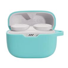 Custodia protettiva in silicone per auricolari wireless JBL T230NC TWS (verde menta)