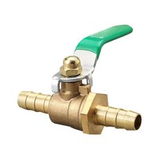 Valvola a sfera di chiusura in ottone con portagomma pneumatica LAIZE, specifica: ispessita 12 mm