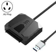 ORICO UTS2 USB 3.0 adattatore HDD SATA da 2,5 pollici con adattatore di alimentazione 12V 2A, lunghezza cavo: 0,5 m (spina AU)