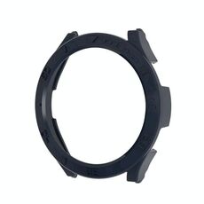 Per Samsung Galaxy Watch 5 40mm Cassa dell'orologio per PC a metà copertura con scala (inchiostro blu)