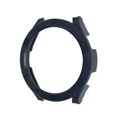 Per Samsung Galaxy Watch 5 44mm Cassa dell'orologio per PC a metà copertura con scala (inchiostro blu)