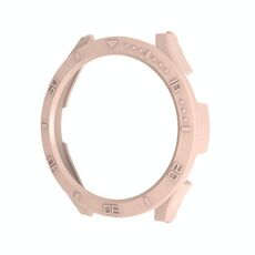 Per Samsung Galaxy Watch 5 44mm Custodia per PC con mezza copertura con scala (rosa)