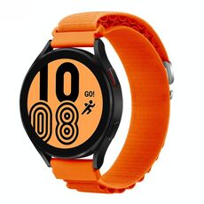 Cinturino per orologio universale in nylon da 20 mm (arancione)