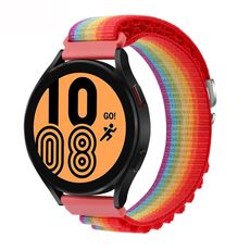 Cinturino per orologio universale in nylon da 20 mm (arcobaleno)