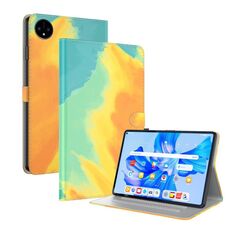 Per Huawei MatePad Pro 11 2022 Custodia per tablet in pelle con motivo ad acquerello (foglie d'autunno)