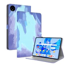 Per Huawei MatePad Pro 11 2022 Custodia per tablet in pelle con motivo ad acquerello (neve invernale)