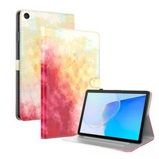 Per Huawei MatePad SE Custodia per tablet in pelle con motivo ad acquerello (ciliegia primaverile)