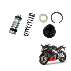Kit di riparazione del pistone della pompa superiore del freno a disco da 2 pezzi Motocross (003 12,7 mm)