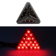 Fanale posteriore a LED per bicicletta/mountain bike Y Style Triangle Pilot Light (nero)