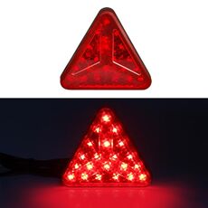 Fanale posteriore a LED per bicicletta/mountain bike Y Style Triangle Pilot Light (rosso)