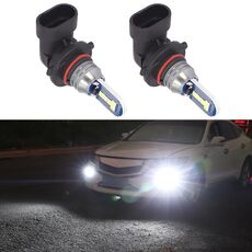 1 paio 9005 DC12V 7.8W Fendinebbia LED per auto (luce bianca)