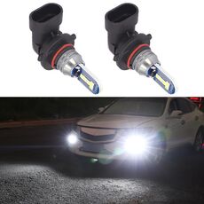 1 paio 9006 DC12V 7.8W Fendinebbia LED per auto (luce bianca)