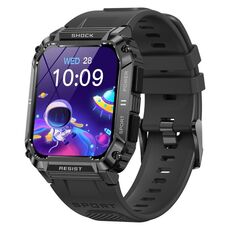 T3 1,95 pollici Rugged Smart Sports Wristband Support Monitoraggio della frequenza cardiaca / Monitoraggio della pressione sanguigna (nero)