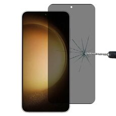 Per Samsung Galaxy S23 + 5G Pellicola in vetro temperato per la privacy con bordo curvo 3D, non supporta lo sblocco