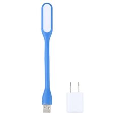 Luce di lettura flessibile con interfaccia USB a 6 LED con adattatore di alimentazione statunitense